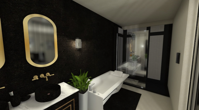 Conception d'une suite parentale salle de bain Conception d'une suite parentale salle de bain