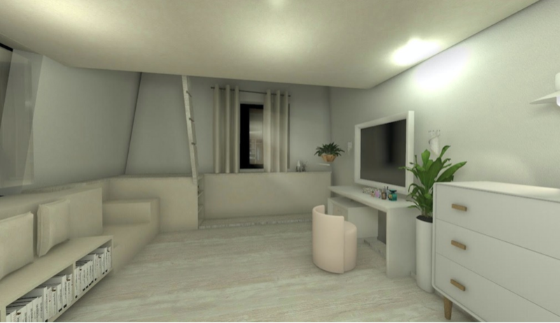 Conception d'une suite parentale façon mezzanine Conception d'une suite parentale façon mezzanine