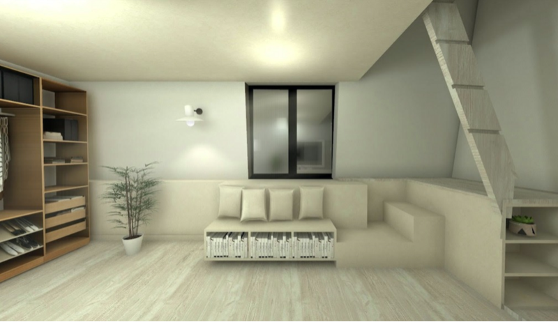 Conception d'une suite parentale façon mezzanine Conception d'une suite parentale façon mezzanine